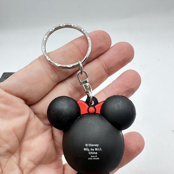 Disney 3" Backpack Buddies Blind Bag Keychain Figure Minnie Mouse Retired - Picture 5 of 5